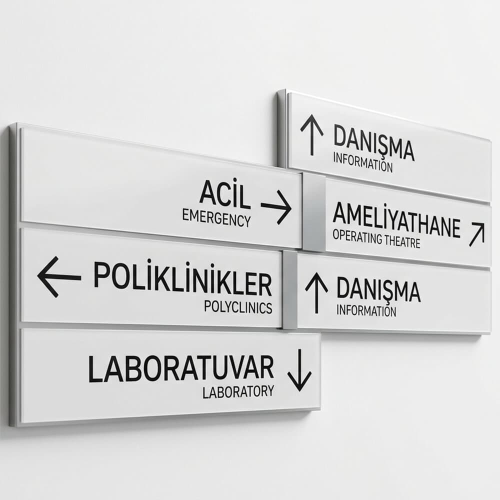 Çelik Konstrüksiyonlu Çatı Tabelası