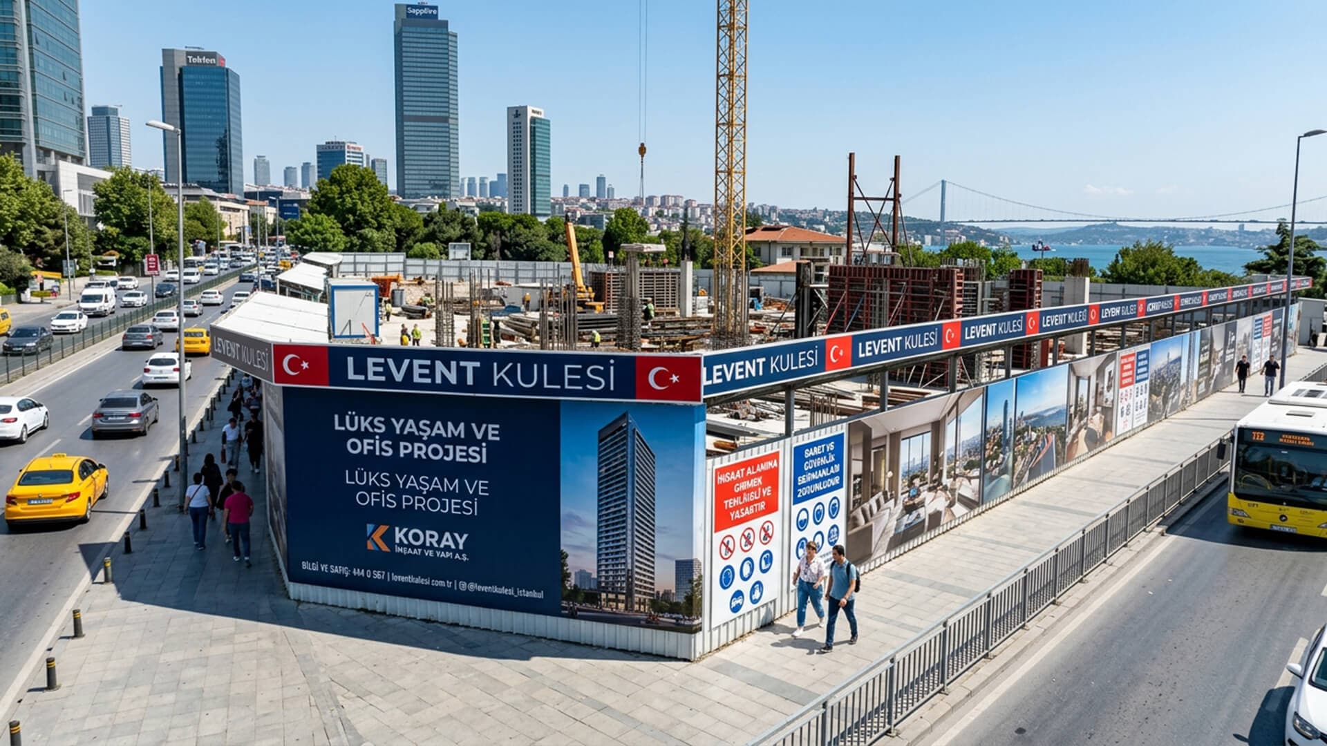 İnşaat Etrafı Parapet ve Şantiye Giydirme